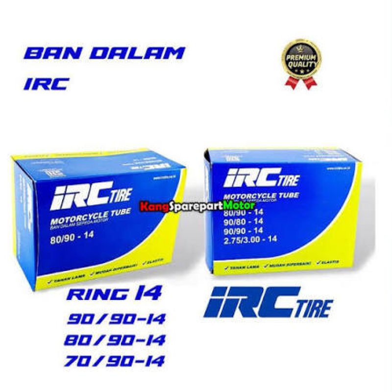 ban dalam motor 70/90-14 IRC