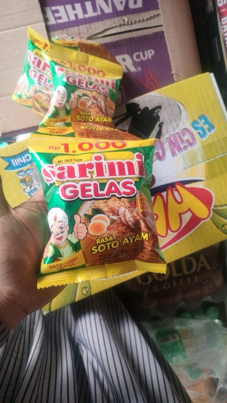 Sarimi Gelas Soto Ayam Satu Renteng