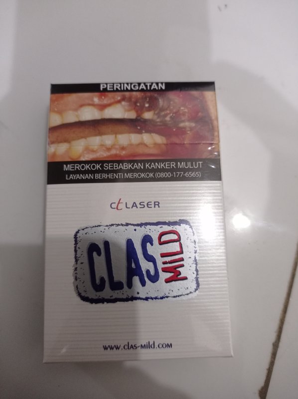 Rokok Clas mild laser