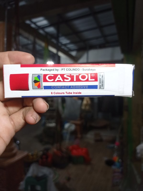 Lem castol tengah