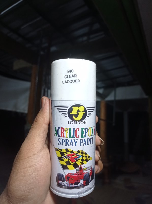 Pilok kecil 540 clear lacquer