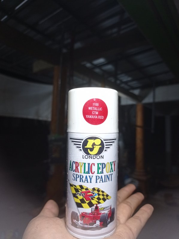 Pilok kecil 1108 metallic ctm yamaha red