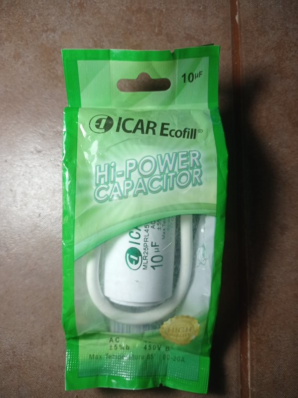 Kapasitor icar bulat 10 uf