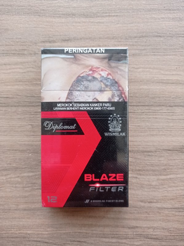 Rokok Diplomat blaze filter 12